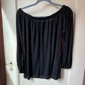 Anthropologie | Off-shoulder top by Velvet by Graham & Spencer